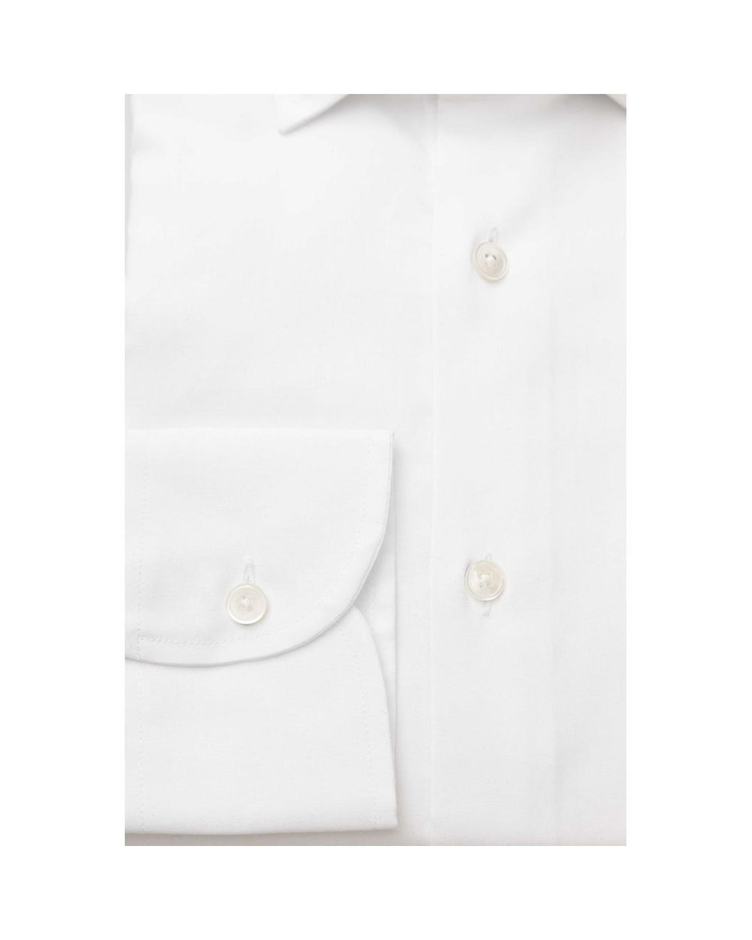 Bagutta Men's White Cotton Shirt - L