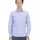 Baldinini Trend Men's Light Blue Cotton Shirt - L