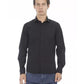 Baldinini Trend Men's Black Cotton Shirt - M