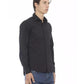 Baldinini Trend Men's Black Cotton Shirt - M