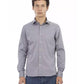 Baldinini Trend Men's Gray Cotton Shirt - L