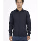 Baldinini Trend Men's Blue Linen Shirt - L