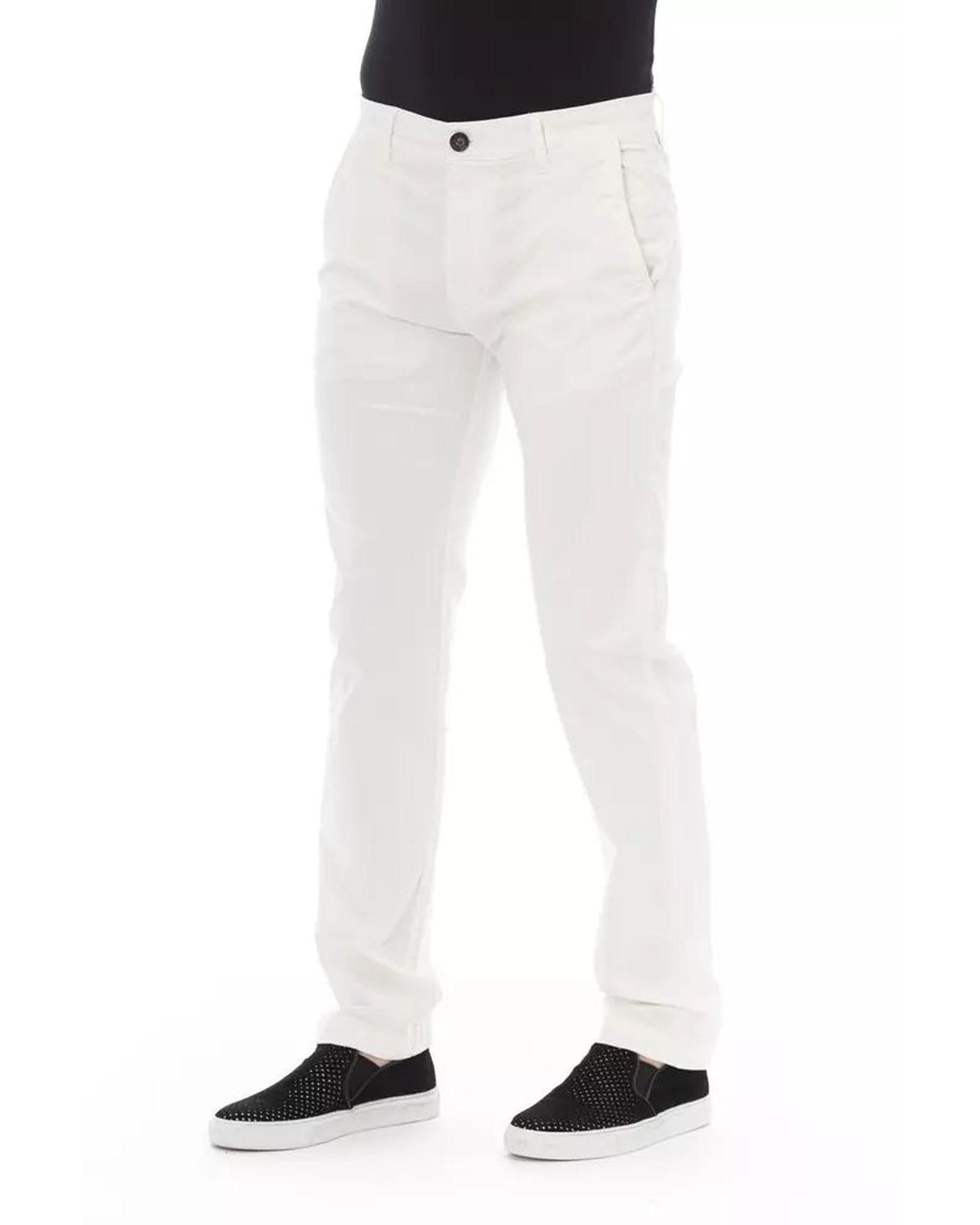 Baldinini Trend Men's White Cotton Jeans & Pant - W34 US