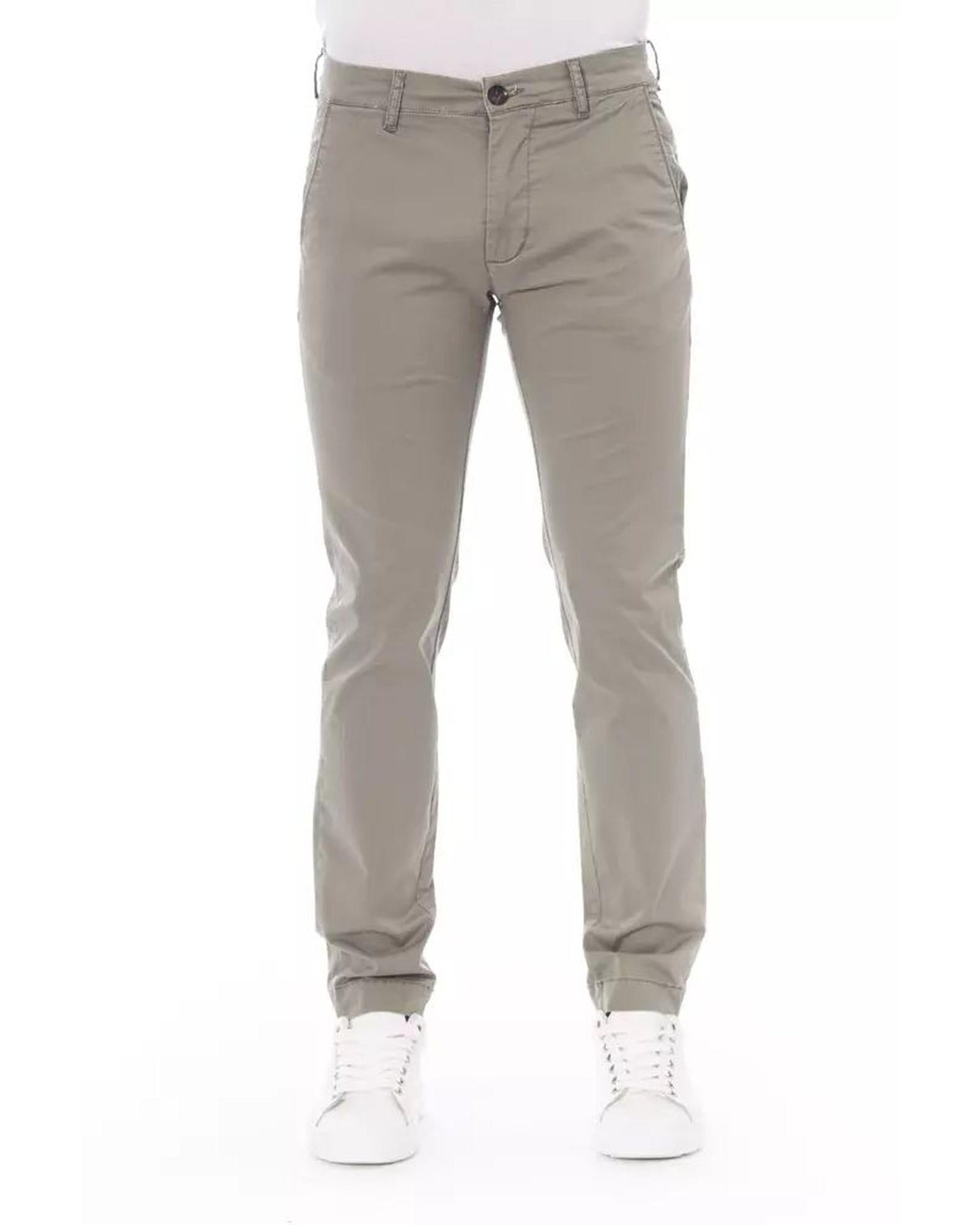 Baldinini Trend Men's Beige Cotton Jeans & Pant - W32 US