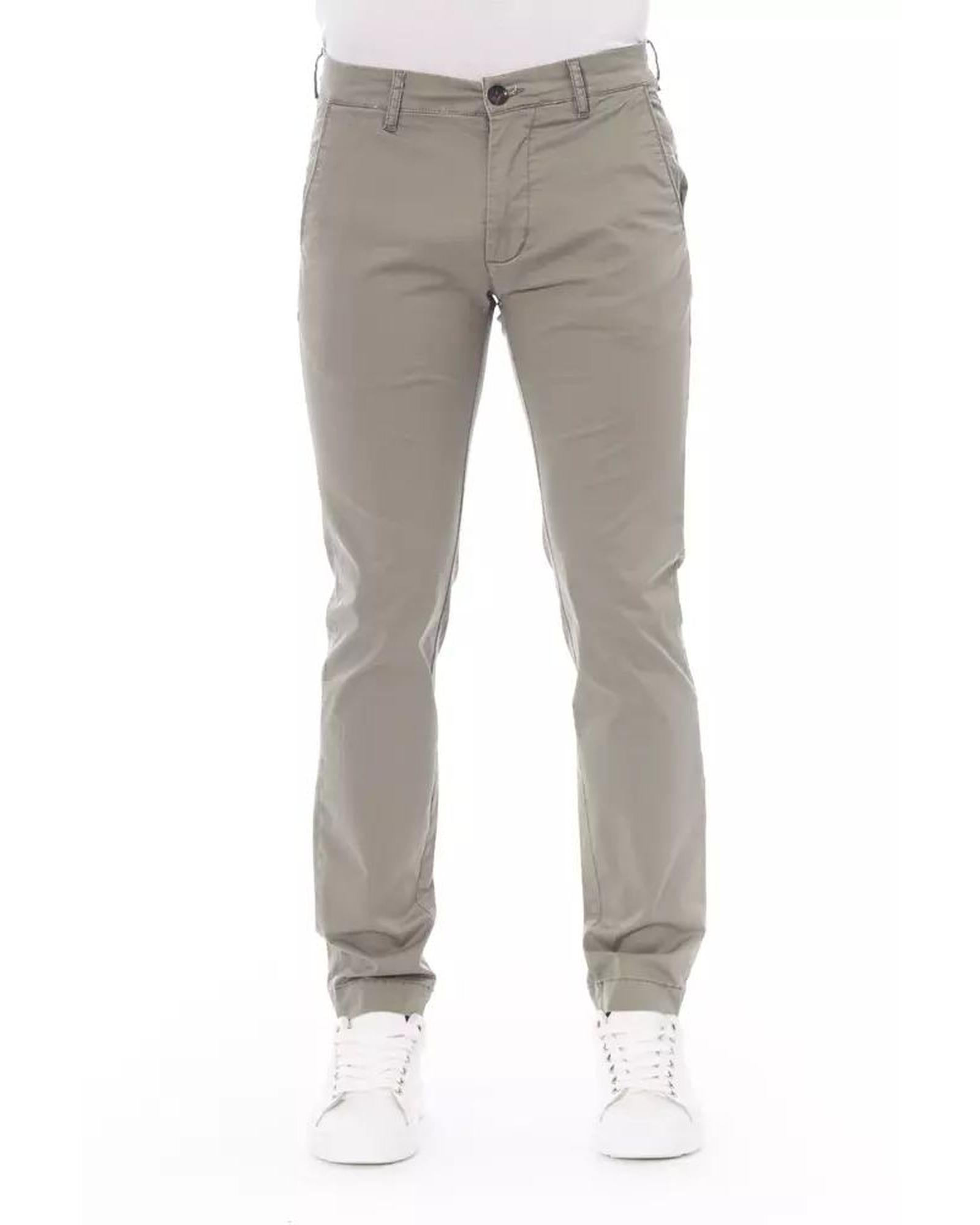 Baldinini Trend Men's Beige Cotton Jeans & Pant - W32 US