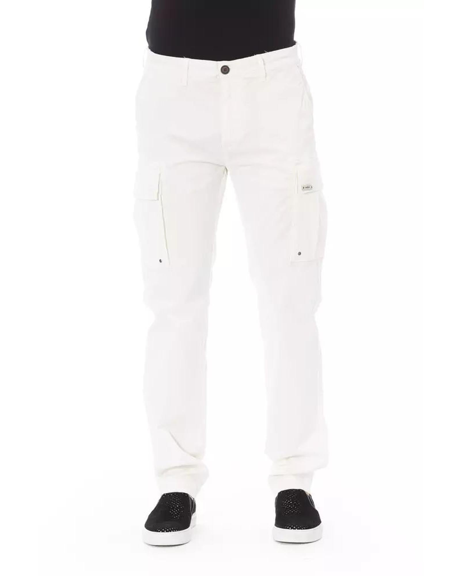 Baldinini Trend Men's White Cotton Jeans & Pant - W30 US