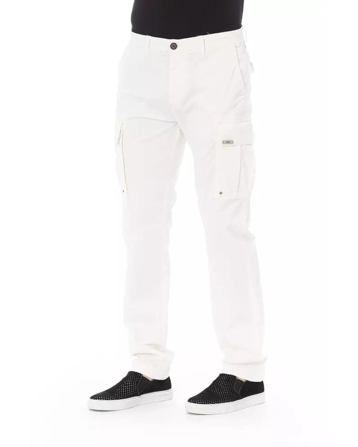 Baldinini Trend Men's White Cotton Jeans & Pant - W32 US