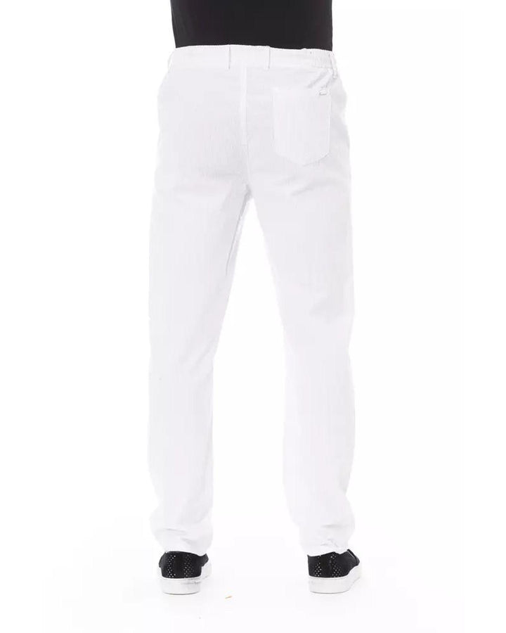 Baldinini Trend Men's White Cotton Jeans & Pant - W34 US