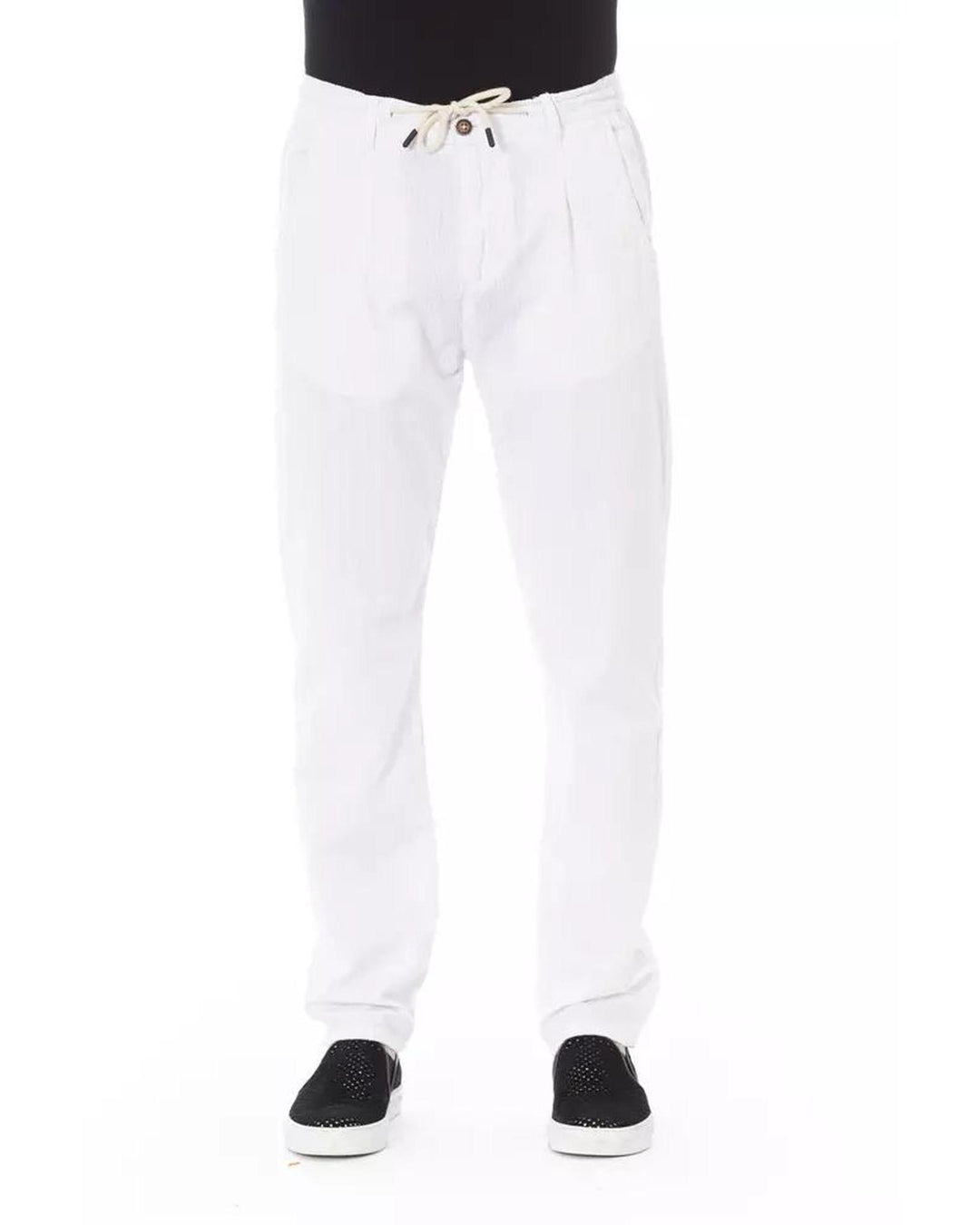 Baldinini Trend Men's White Cotton Jeans & Pant - W38 US