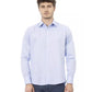 Baldinini Trend Men's Light Blue Cotton Shirt - 44 IT