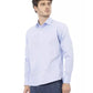 Baldinini Trend Men's Light Blue Cotton Shirt - 44 IT