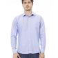 Baldinini Trend Men's Light Blue Cotton Shirt - L