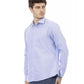 Baldinini Trend Men's Light Blue Cotton Shirt - L