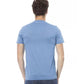 Baldinini Trend Men's Light Blue Cotton T-Shirt - XS