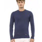 Baldinini Trend Men's Blue Modal Sweater - 52 IT