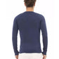 Baldinini Trend Men's Blue Modal Sweater - 52 IT