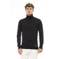 Baldinini Trend Men's Black Modal Sweater - 52 IT