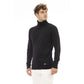 Baldinini Trend Men's Black Modal Sweater - 52 IT