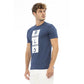 Baldinini Trend Men's Blue Cotton T-Shirt - L