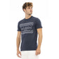 Baldinini Trend Men's Blue Cotton T-Shirt - L