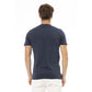 Baldinini Trend Men's Blue Cotton T-Shirt - L