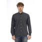 Baldinini Trend Men's Gray Cotton Shirt - XL