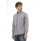 Baldinini Trend Men's Gray Cotton Shirt - L