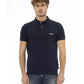 Baldinini Trend Men's Blue Cotton Polo Shirt - 3XL