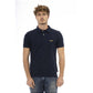 Baldinini Trend Men's Blue Cotton Polo Shirt - 4XL