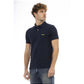 Baldinini Trend Men's Blue Cotton Polo Shirt - S