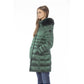 Baldinini Trend Women's Green Polyester Jackets & Coat - L