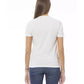 Baldinini Trend Women's White Cotton Tops & T-Shirt - L