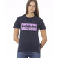 Baldinini Trend Women's Blue Cotton Tops & T-Shirt - S