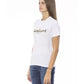 Baldinini Trend Women's White Cotton Tops & T-Shirt - XL