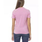 Baldinini Trend Women's Pink Cotton Tops & T-Shirt - XS