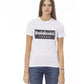 Baldinini Trend Women's White Cotton Tops & T-Shirt - L