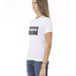 Baldinini Trend Women's White Cotton Tops & T-Shirt - L