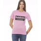 Baldinini Trend Women's Pink Cotton Tops & T-Shirt - L