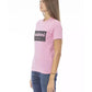 Baldinini Trend Women's Pink Cotton Tops & T-Shirt - L