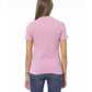 Baldinini Trend Women's Pink Cotton Tops & T-Shirt - L