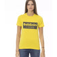 Baldinini Trend Women's Yellow Cotton Tops & T-Shirt - L