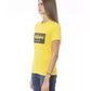 Baldinini Trend Women's Yellow Cotton Tops & T-Shirt - L