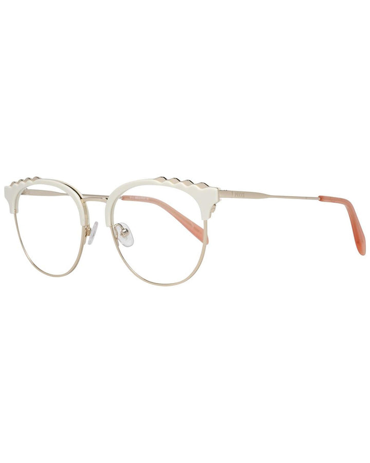 Emilio Pucci Women's White  Optical Frames - One Size