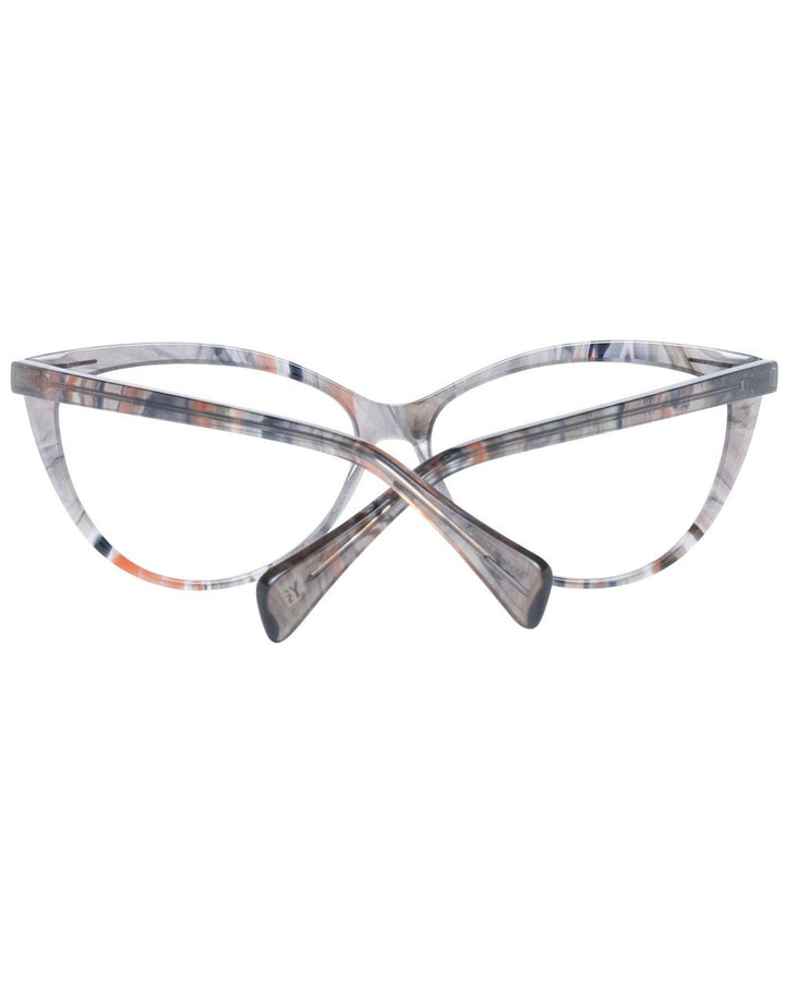 Yohji Yamamoto Women's Gray  Optical Frames - One Size