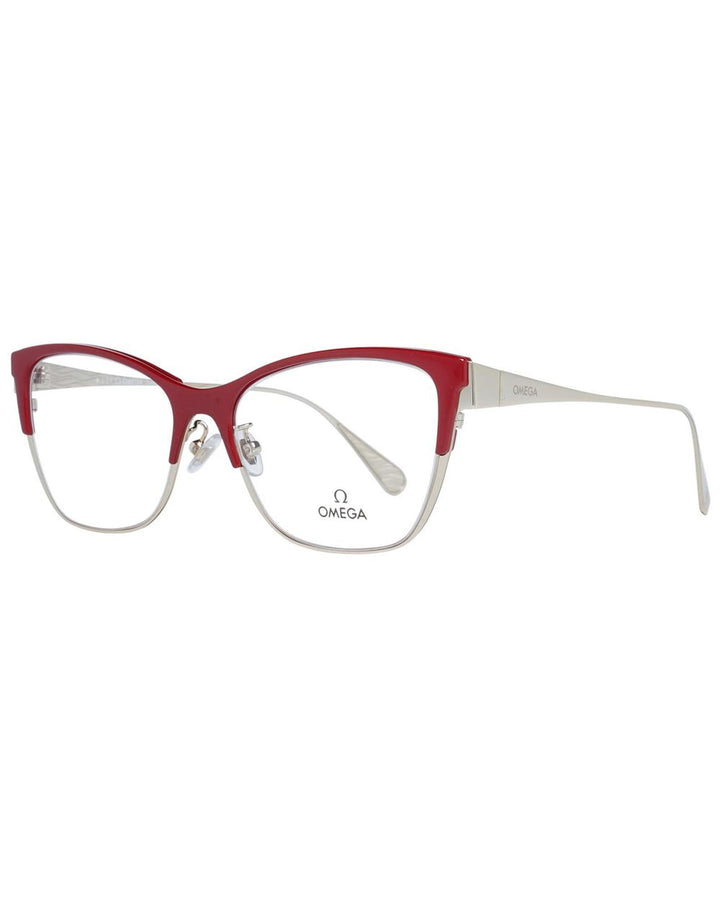 Omega Women's Red  Optical Frames - One Size