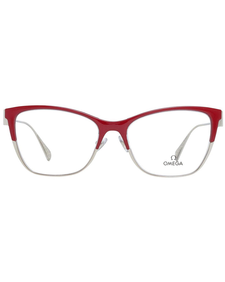 Omega Women's Red  Optical Frames - One Size