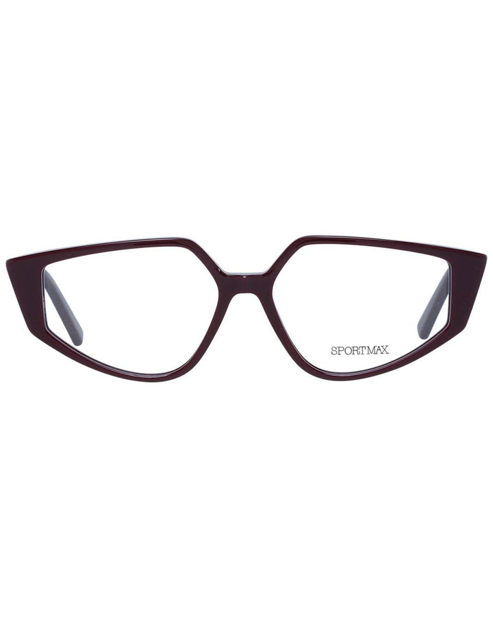 Sportmax Women's Burgundy  Optical Frames - One Size