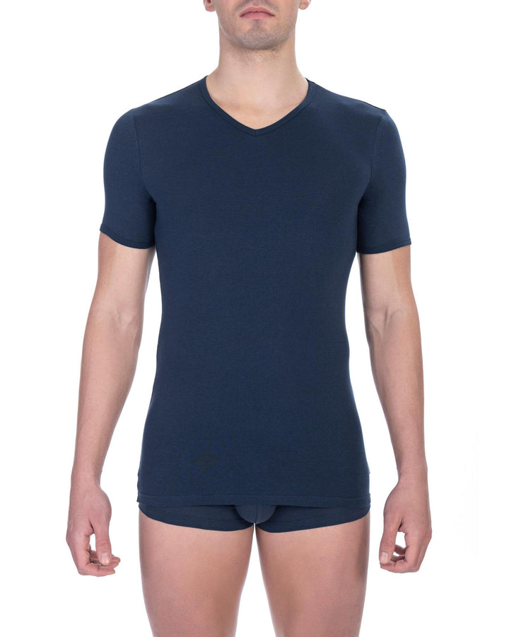 Bikkembergs Men's Blue Cotton T-Shirt - XL