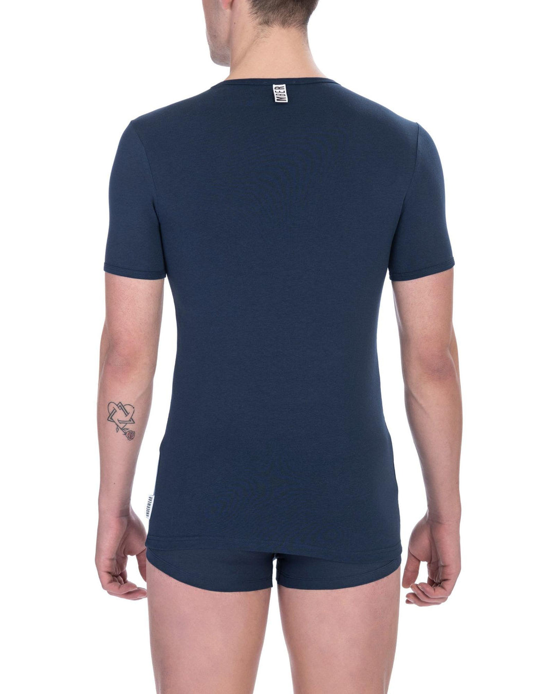 Bikkembergs Men's Blue Cotton T-Shirt - XL