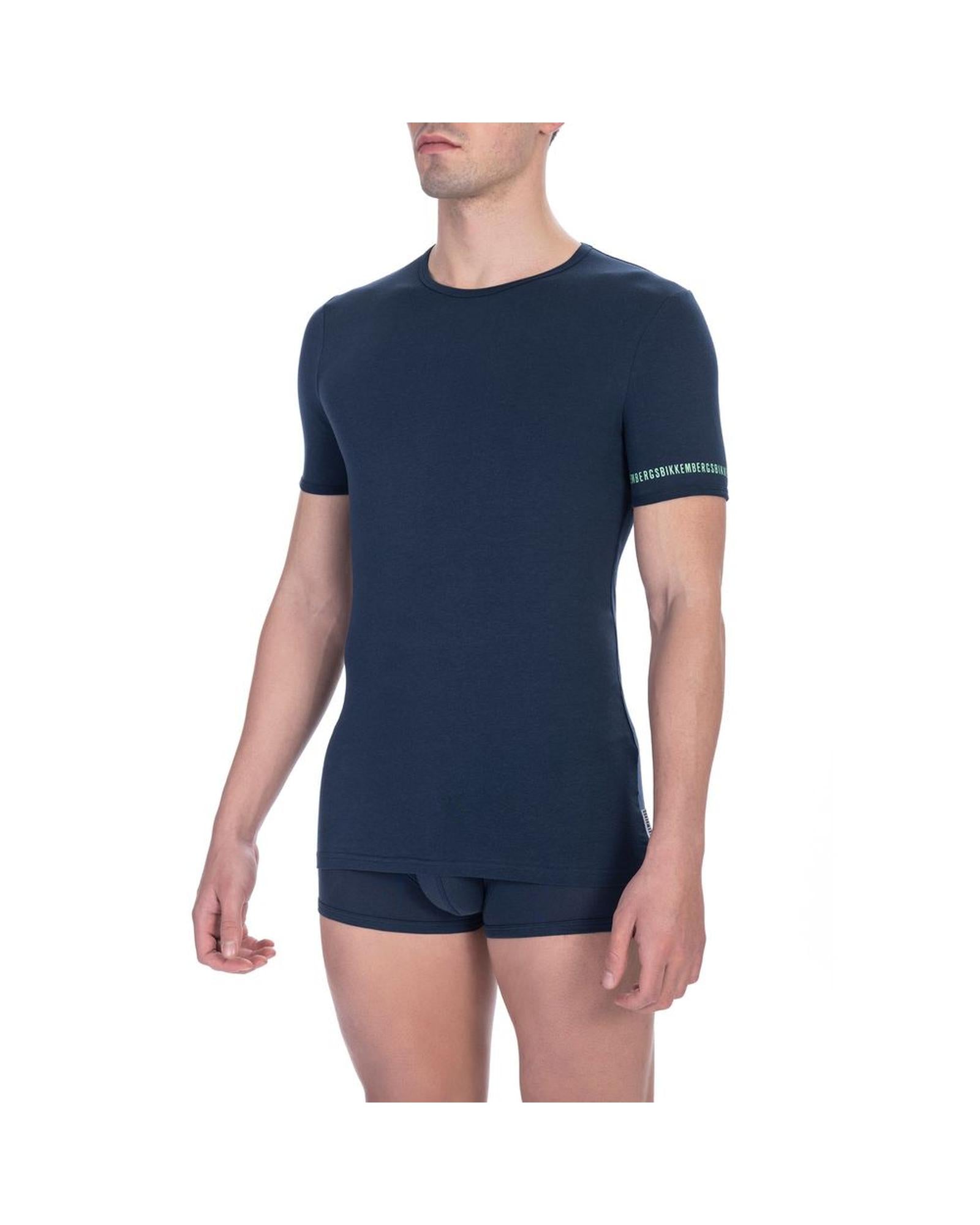 Bikkembergs Men's Sleek Bi-Pack Crew Neck Tee Set - M